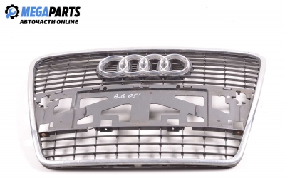 Grill for Audi A6 (C6) (2004-2011), sedan, position: front